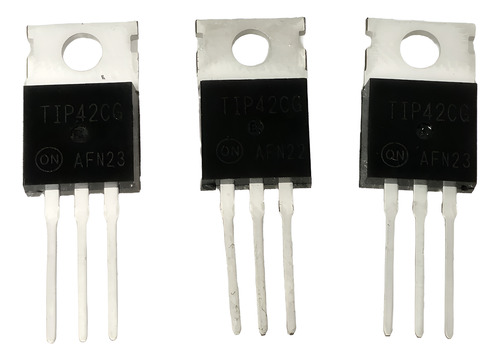 10 - Tip42cg Transistor Bipolar Pnp 100v 6a - On Semi