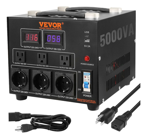 Transformador 5000w 110v A 220v Y 220v A 110v