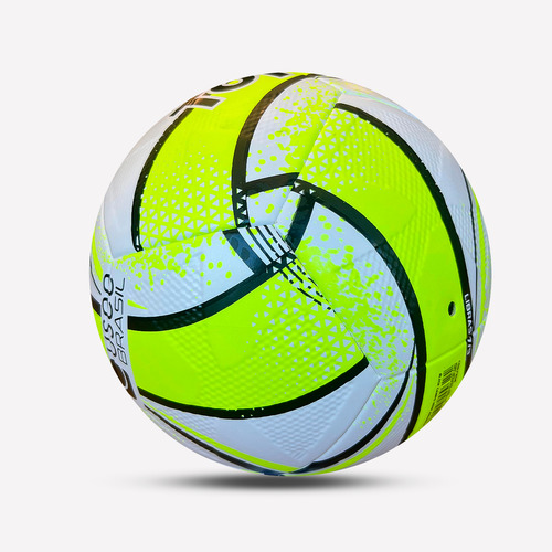Bola De Futebol Slick Campo Usee Brasil Topper Cor Amarelo