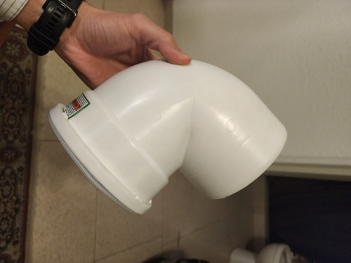 Ubbink Rinnai Codo 90 Concentrico Calentador Condensador 5in (Usado)