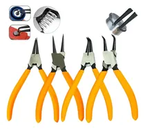 Comprar Kit De Alicates Para Anéis 7 Pol Jogo Com 4 Peças Extrator 