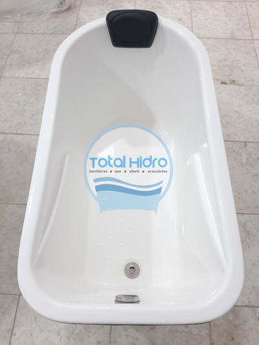 Ofurô Vitoriano 1.30 Compacto! Com Vál. Fundo + Travesseiro Branco