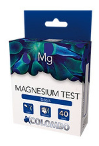 Teste De Mg Magnesio Colombo P/ Aquário Marinho Água Salgada