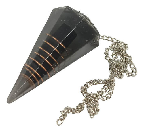 Orgonite Pêndulo - Turmalina Negra Raio Infravermelho