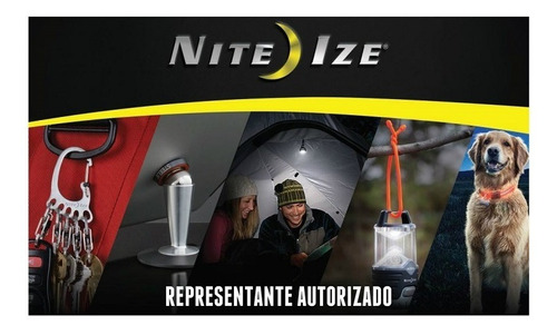 Imagen 7 de 7 de Mosquetón Plateado Con Seguro #3 Slide Lock Nite Ize