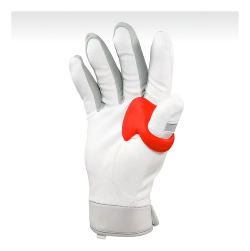 Pro Hitter Thumbpro Baseball Protector De Dedo Para Bateo Rojo