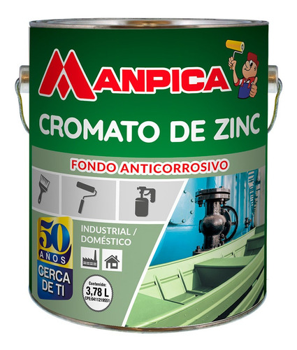 Cromato De Zinc Galon Manpica