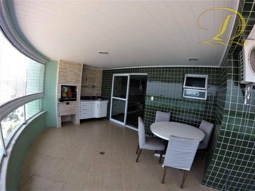 Imagem 3 de 19 de Apartamento Com 3 Dormitórios À Venda, 206 M² Por R$ 1.900.000,00 - Canto Do Forte - Praia Grande/sp - Ap4476