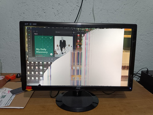 Monitor Aoc 24 Pulgadas Fullhd 2436vh Para Refacciones (Usado)