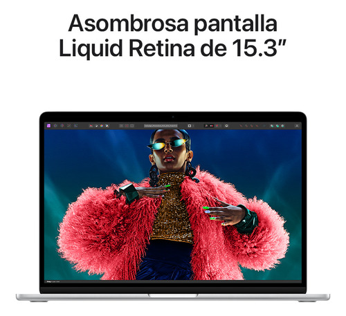 Macbook Air 15 : Chip M3, 8 Núcleos, 256 Gb Ssd, Color Plata Color Plata