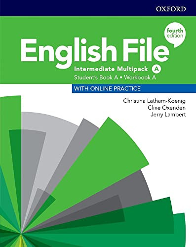 Libro English File Intermediate Students Book Workbook Multi