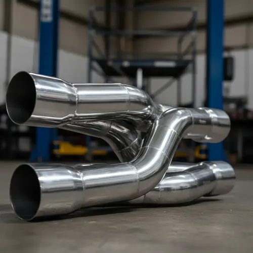 Z-pipe Z Pipe Equalizador De Escape Esportivo 2,5 Pol Inox