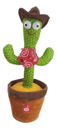 Cactus Bailarín 32 Cms Musical Juguete Interactivo Tik Tok