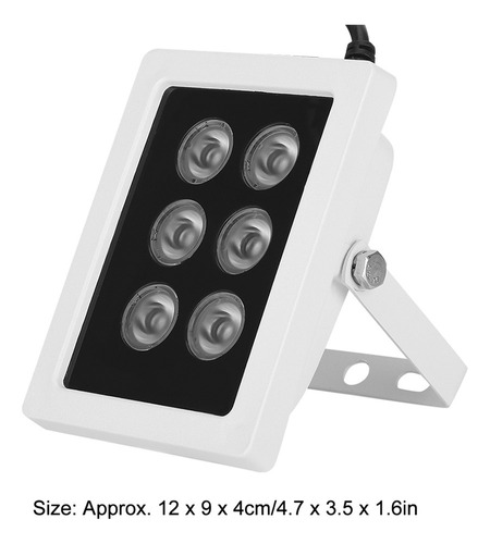 Nuevo Iluminadores Ir Dc12v 6w Con Carga Infrarroja, 6