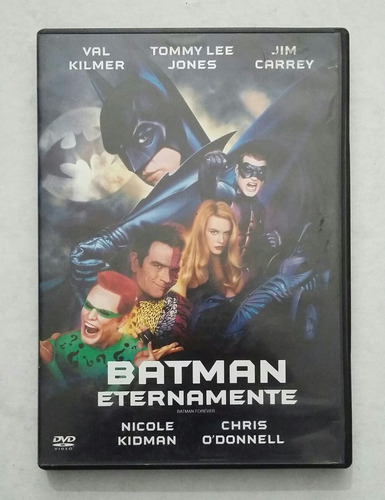 Dvd Batman Eternamente Nicole Kidman Val Kilmer Jim Carey | MercadoLibre