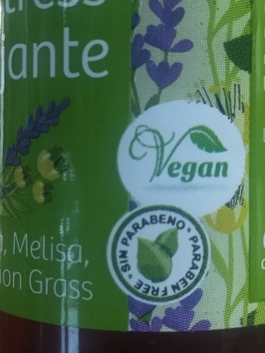Imagen 4 de 5 de Aceite Corporal No Stress Relajante Vegan S/paraben Promo X2