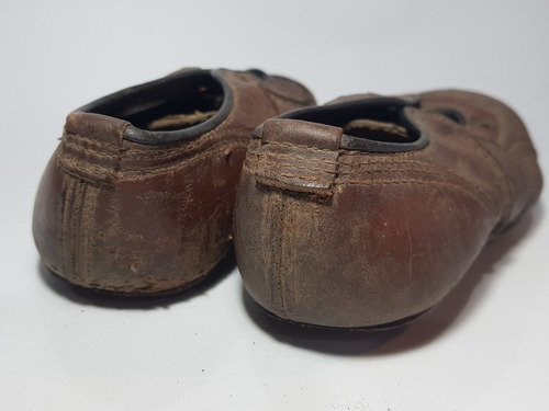 Imagen 6 de 8 de Antiguos Botines Fútbol 1930 Niño Plumita Mag 56801