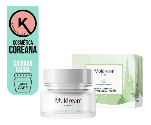 Crema Calmante Control Poro Y Sebo Cosmética Coreana Vegana