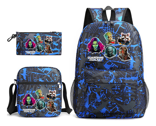 Groot Guardianes De La Galaxia Vol.3 Mochila Escolar, Bolsa