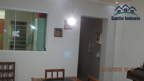Imagem 13 de 29 de Sobrado Com 2 Dormitórios (01 Suíte)espaço Gourmet,02 Vagas Cobertas À Venda, 137 M² Por R$ 430.000 - Vila Alzira - Santo André/sp - So0294