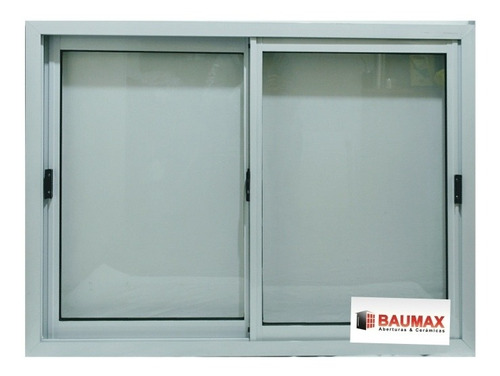 Ventana Aluminio Blanco 120x90