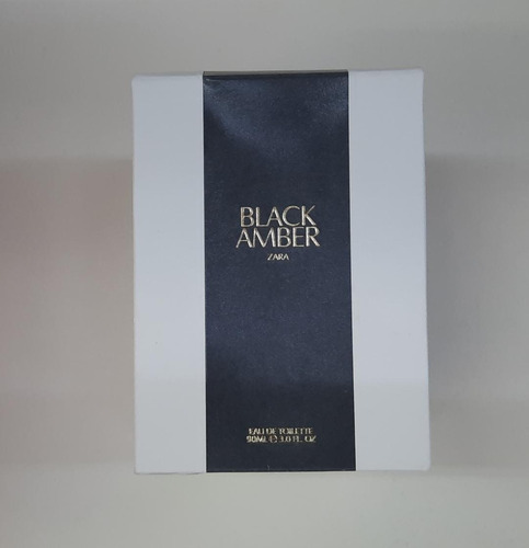 Perfume Zara Black Amber X100 Ml Original