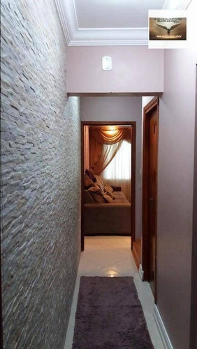 Imagem 11 de 13 de Sobrado Com 02 Dormitórios , Cozinha Ampla Com Planejados Residencial À Venda, Jardim Teles De Menezes, Santo André. - So0094
