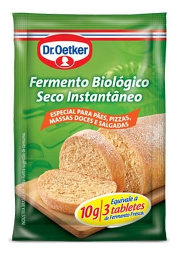 Fermento Biológico Seco Instantâneo Dr. Oetker 10g.