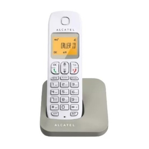 Telefono Inalambrico Alcatel E130 Dect 6.0 Gris/blanco
