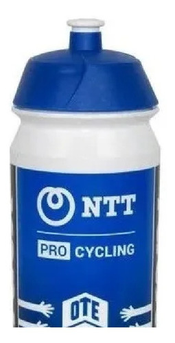 Garrafa Caramanhola Tacx Shiva Ntt Garmin 500ml Azul/branca