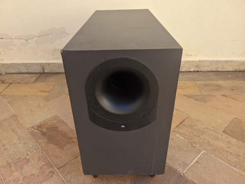 Caixa Subwoofer Jbl Bass 20 - Não Funciona- Ref. Denon.onkyo Preto (Usado)