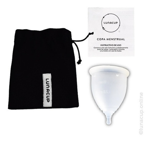 Imagen 3 de 7 de Copa Menstrual Lunacup Duo Pack: 1 Mini + 1 Grande + Regalo
