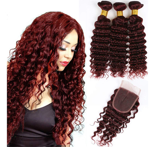 Extensiones De Cabello Humano Virgen Brasileno Con Ondas Pro