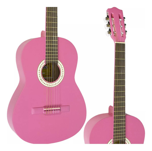 Guitarra Criolla Clásica Gracia M2 - Rosa