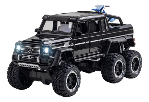 Mercedes Benz G63 6×6 Pick-up Adornos Coleccionables 1/28