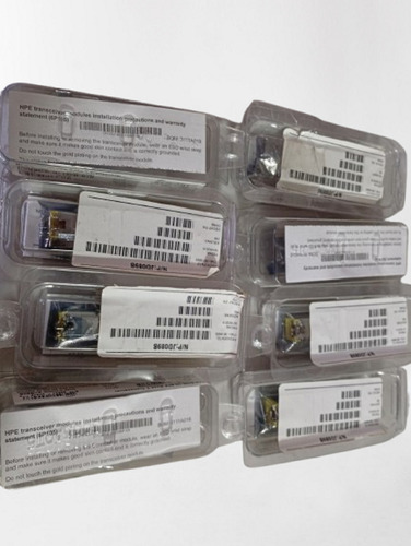 Lote De 8 Gbic Hpe X120 1g Sfp Rj45 Jd089b Para Cobre New (Usado)