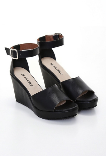 Sandalias Con Talonera Y Taco Chino/ De La Cruz