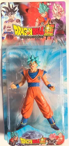 Boneco Dragon Ball Goku Super Sayajin Blue 18 cm