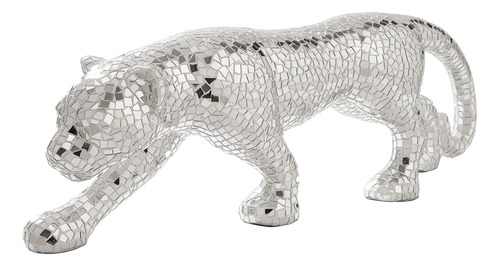 Diseño Exclusivo De Ashley Drice Mixed Media Lion Sculpture,