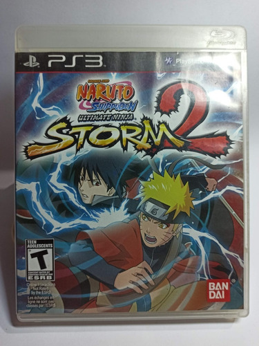 Naruto Ultimate Ninja Storm 2 Ps3 Midia Fisica