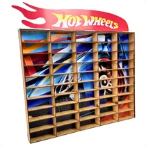 Comprar Porta Carrinhos Hotwheels Mdf Adesivado 50 Carrinhos Oferta