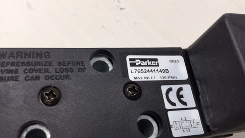 Parker L7652441149b Solenoid Valve 24vdc 48/50 Ccb