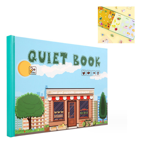 Book Toys, Libro Educativo Y Silencioso Para Bebés