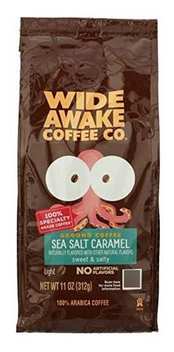 Wide Awake Coffee Co Sal Del Mar Caramel Café Molido (12 Onz