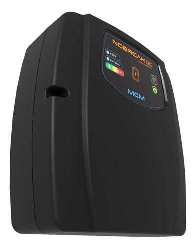 Fonte Nobreak Dc Smart Meter 12,8vcc 10a Mcm El Cor Preto