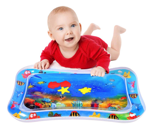 Almofada Água Tapete Infantil Inflável Interativo Sensorial