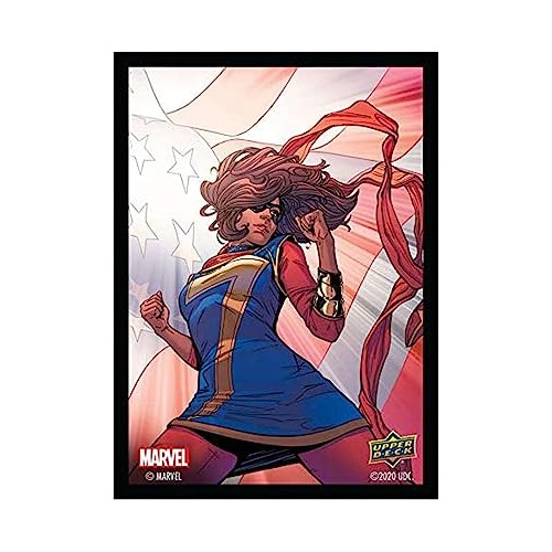Fundas Tarjetas De Colección De Ms. Marvel, Multicolor...