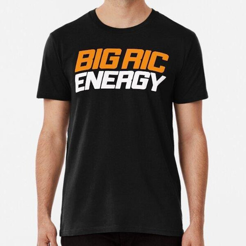 Remera Big Ric Energy F1 Daniel Ricciardo Algodon Premium