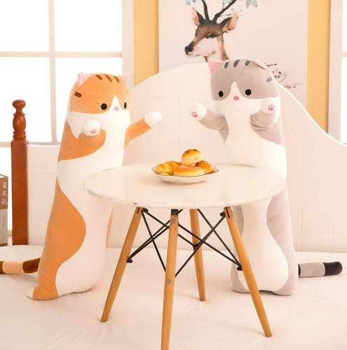 Peluche Gatitos Almohada De 50 Cm