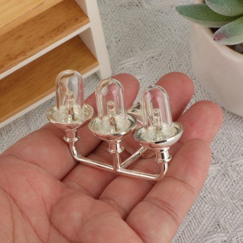 Lámpara De Pared Led En Miniatura Para Casa De Muñecas,